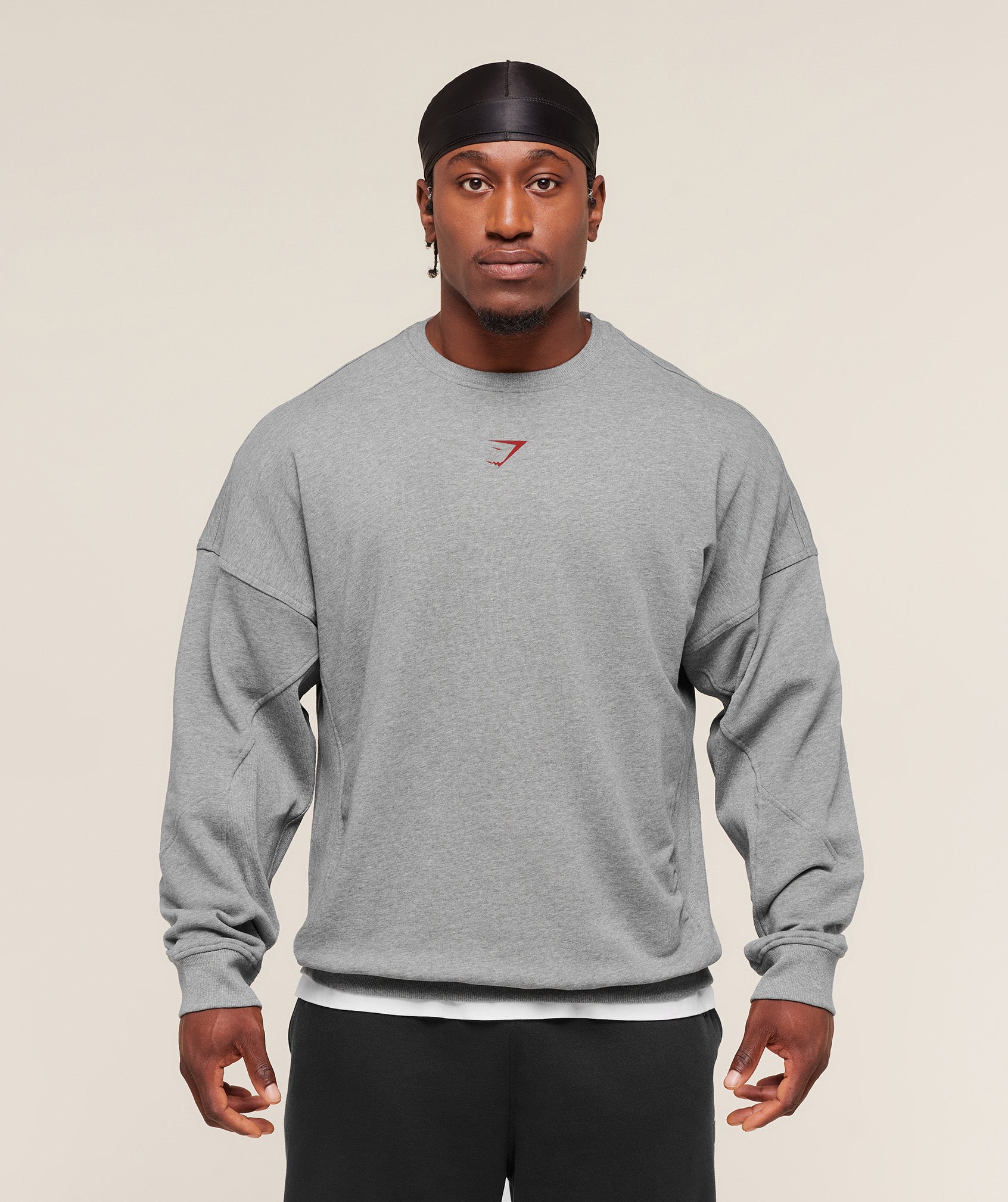 Gymshark Power Crew Charcoal Core Marl