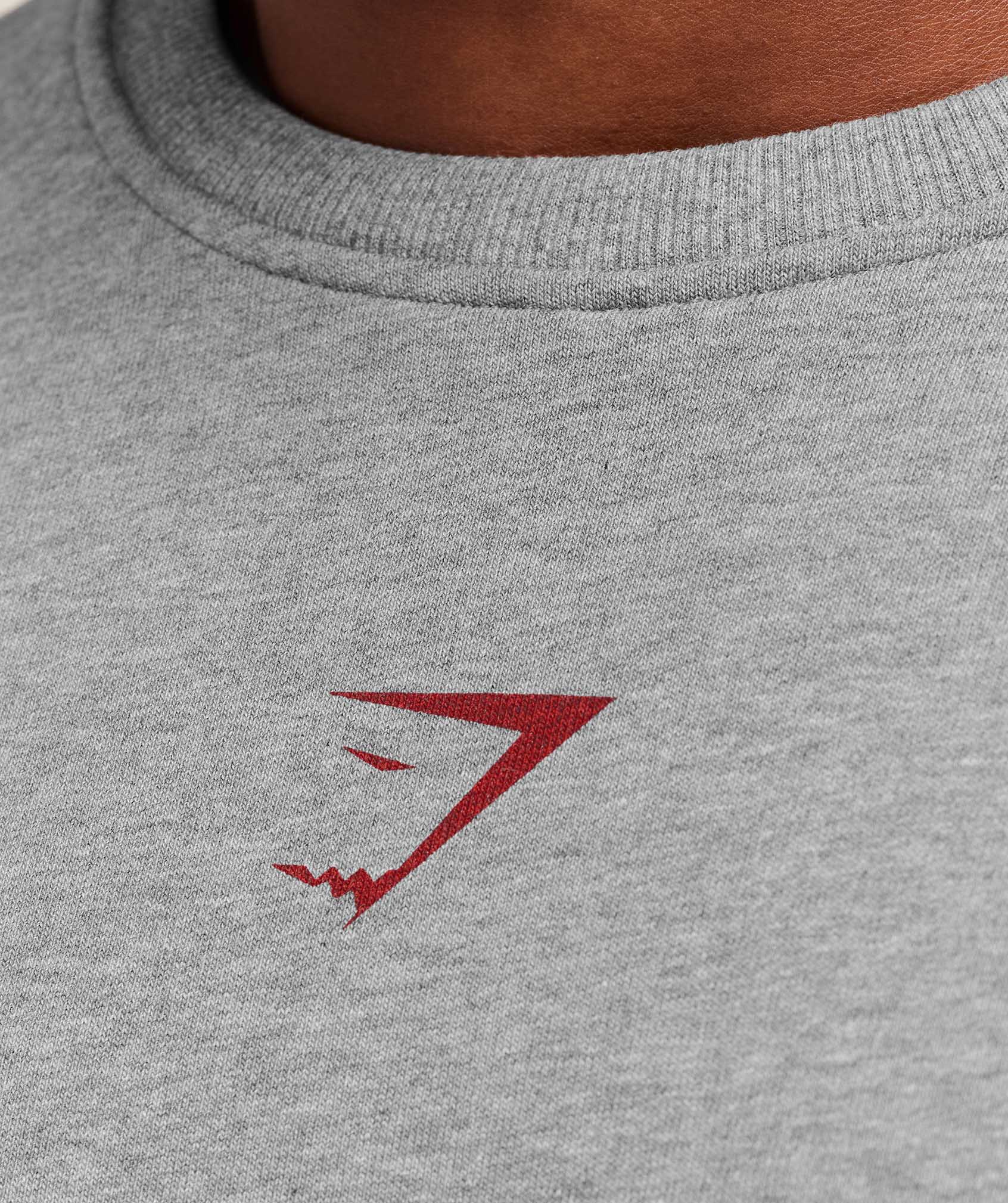 Gymshark Power Crew Charcoal Core Marl