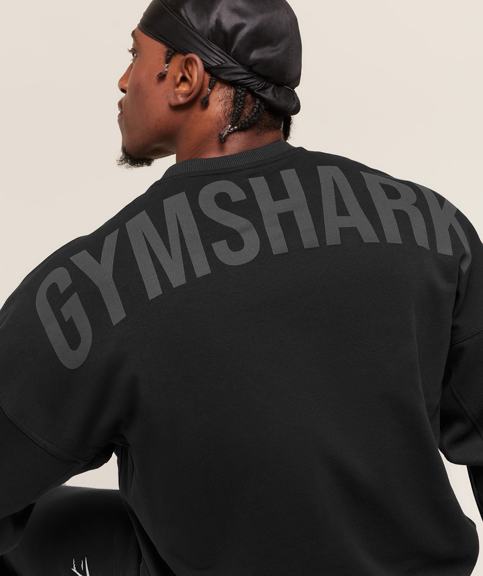 Gymshark Power Crew Black