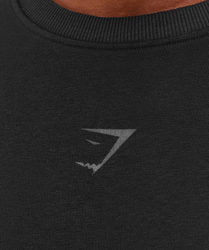 Gymshark Power Crew Black