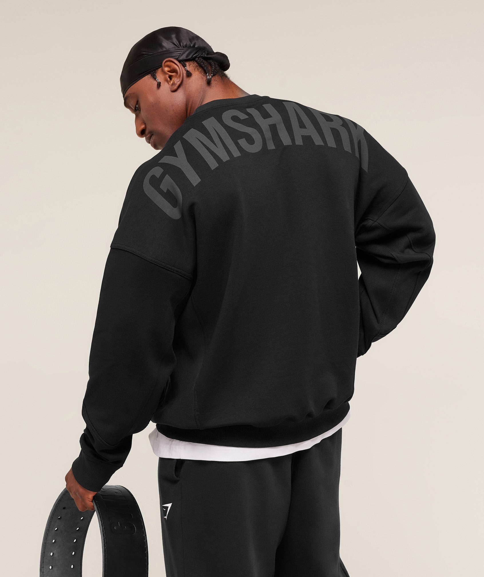 Gymshark Power Crew Black