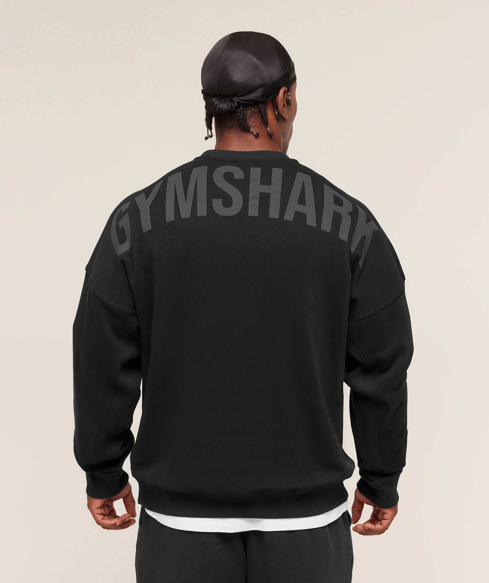 Gymshark Power Crew Black