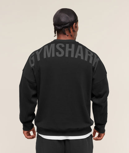 Gymshark Power Crew Black