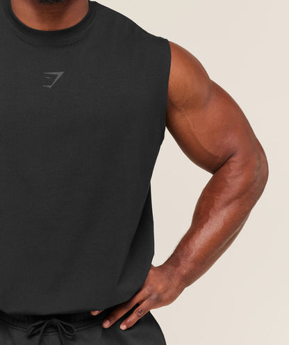 Gymshark Power Cut Off Tank Black
