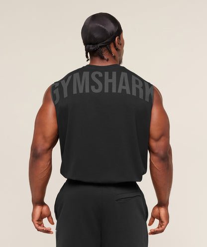 Gymshark Power Cut Off Tank Black