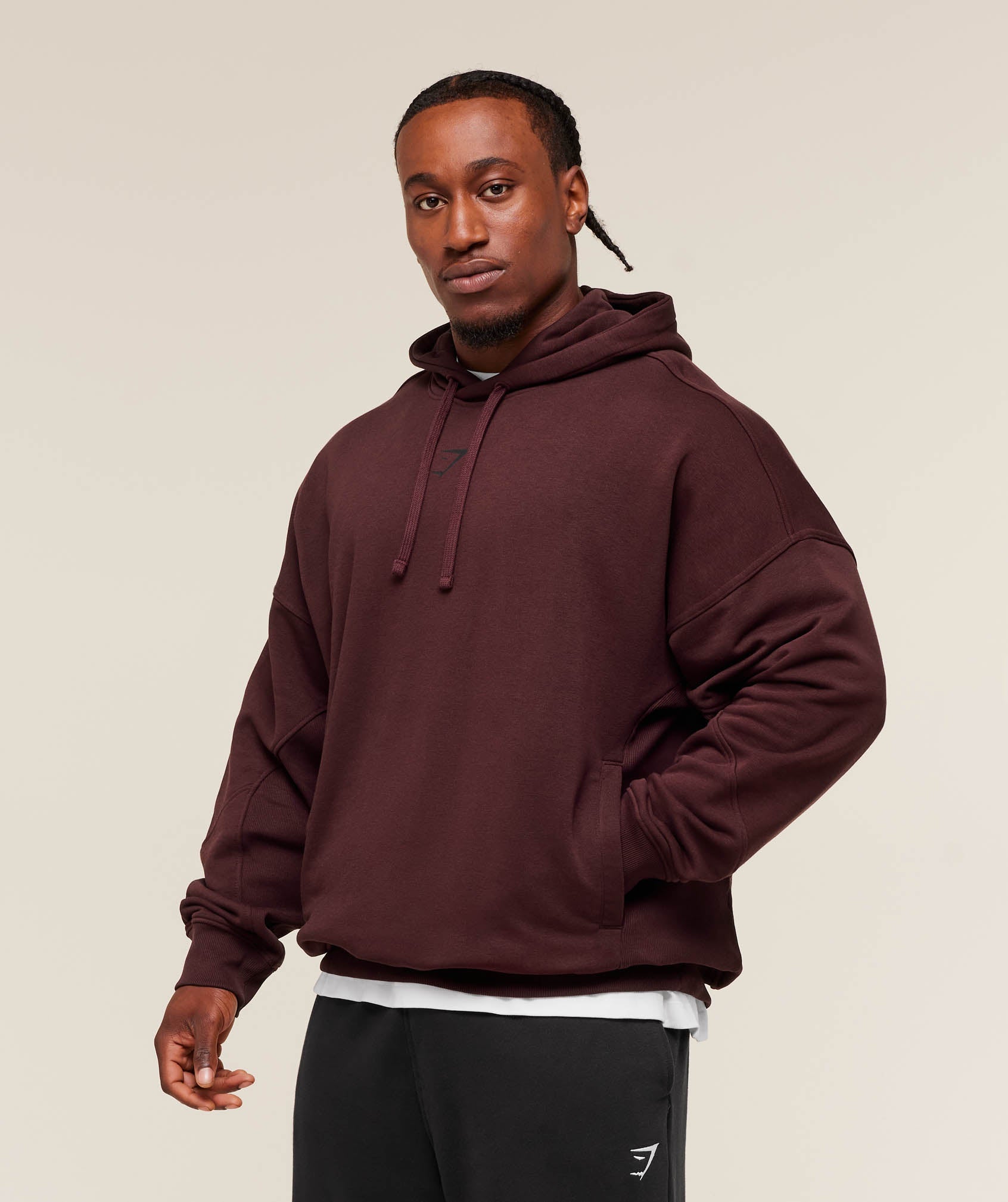 Gymshark Power Hoodie Rich Maroon