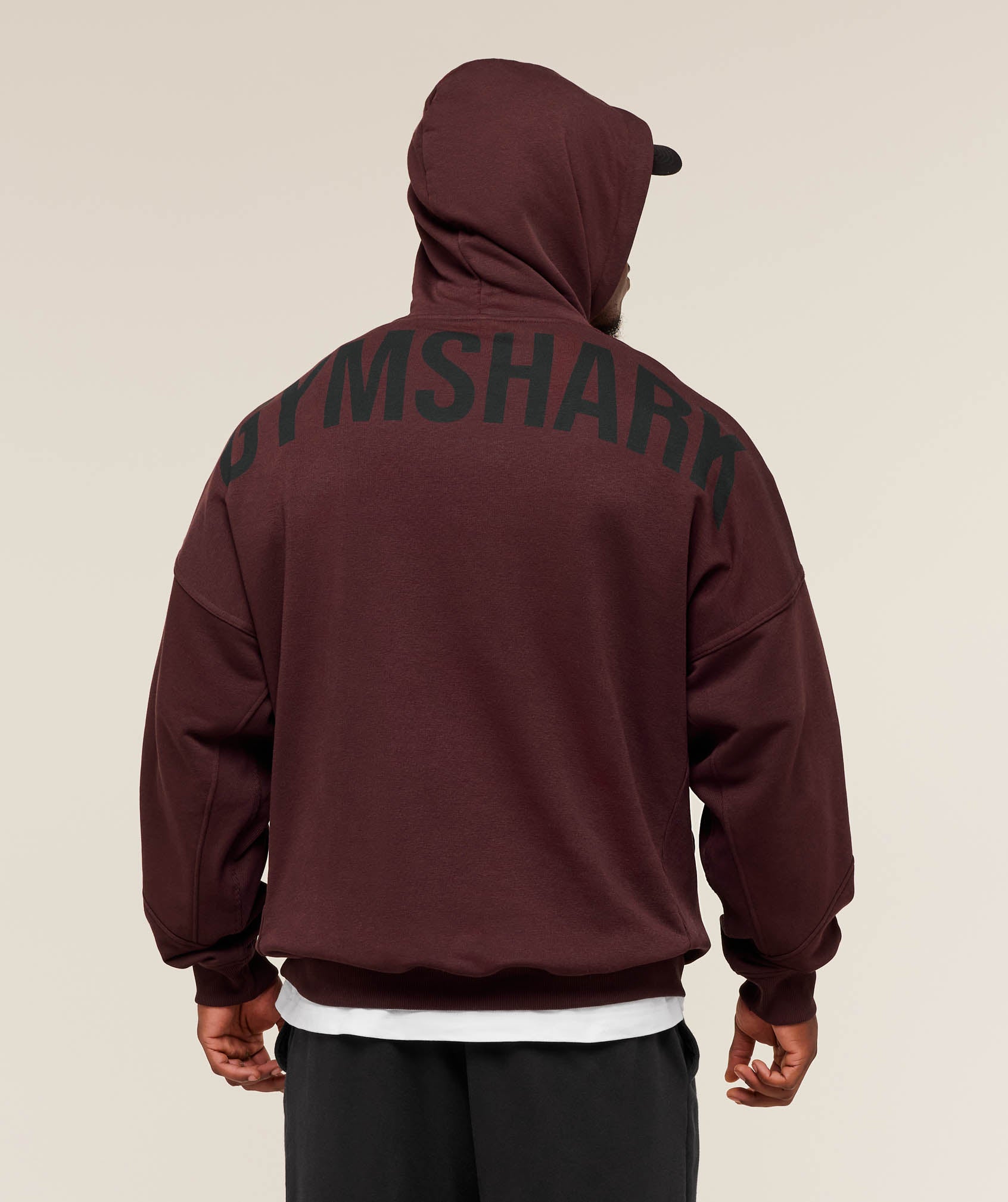 Gymshark Power Hoodie Rich Maroon