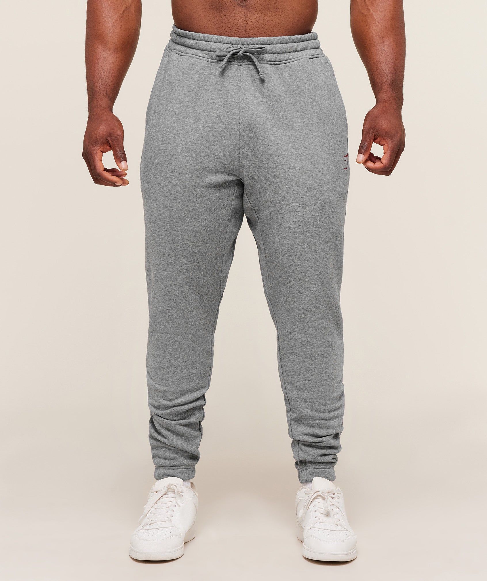 Gymshark Power Wordmark Jogger Charcoal Core Marl