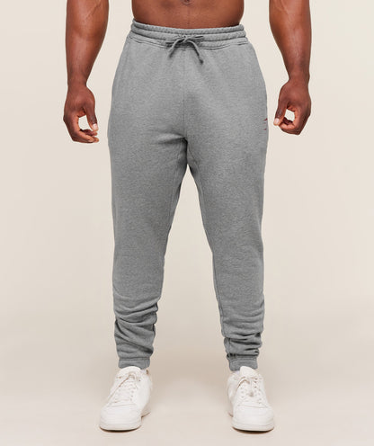 Gymshark Power Wordmark Joggers Charcoal Core Marl