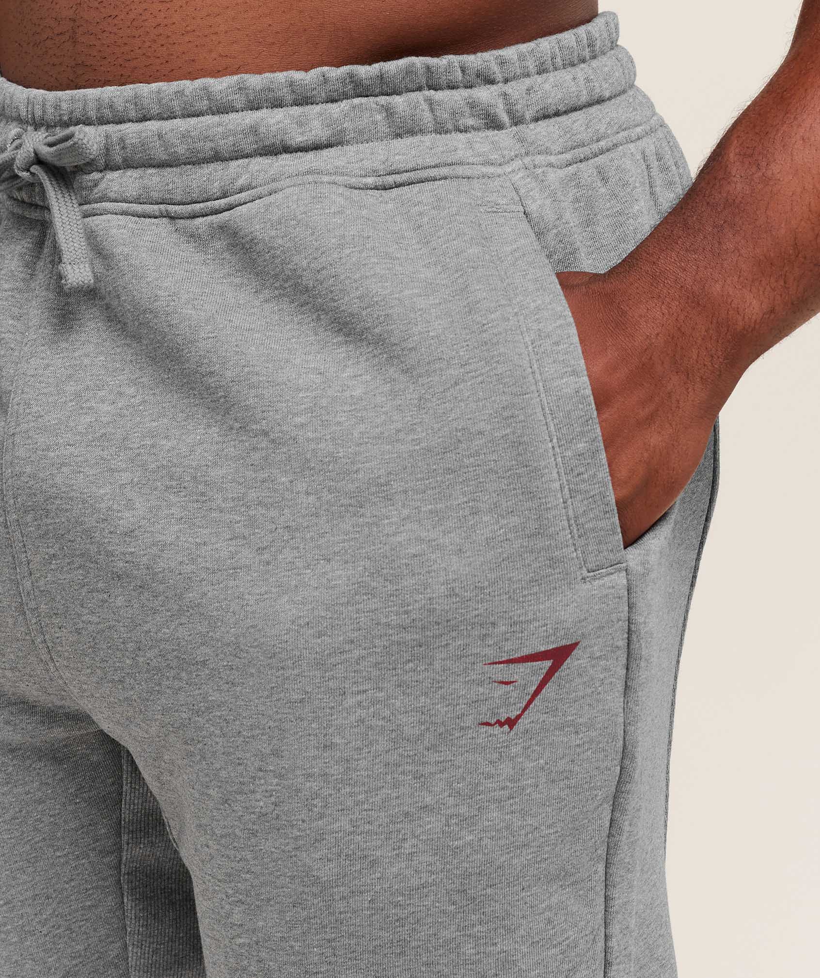 Gymshark Power Wordmark Jogger Charcoal Core Marl