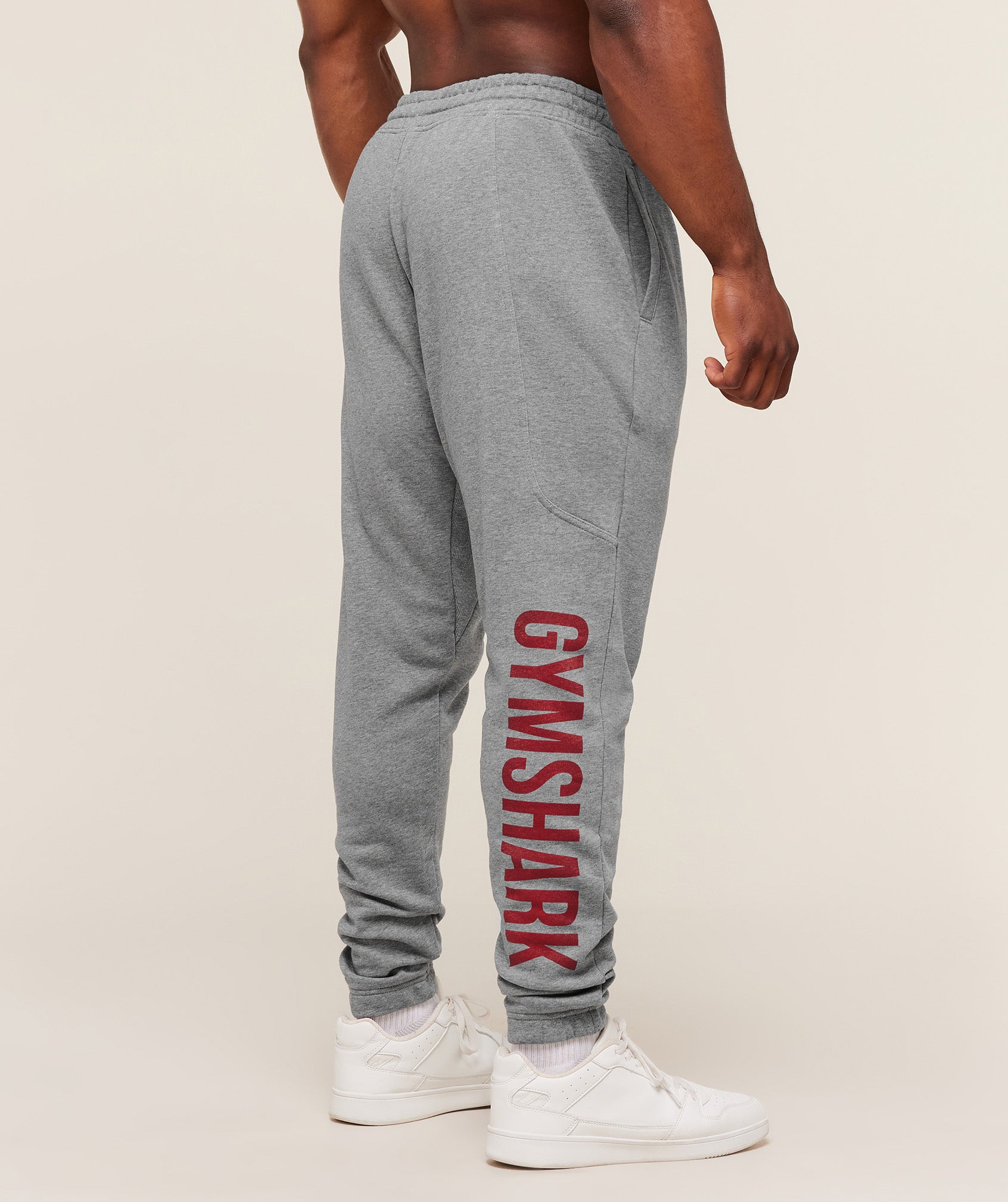 Gymshark Power Wordmark Jogger Charcoal Core Marl