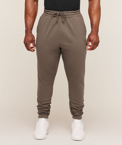 Gymshark Power Wordmark Joggers Soft Brown
