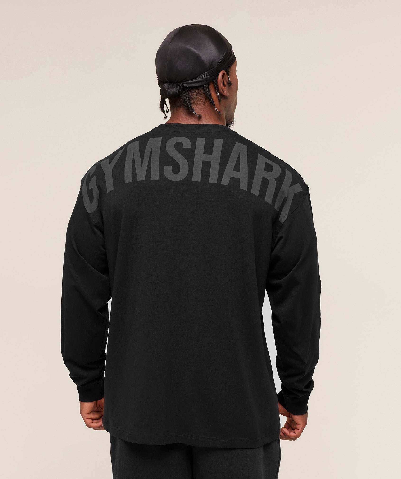 Gymshark Power Long Sleeve T-Shirt Black