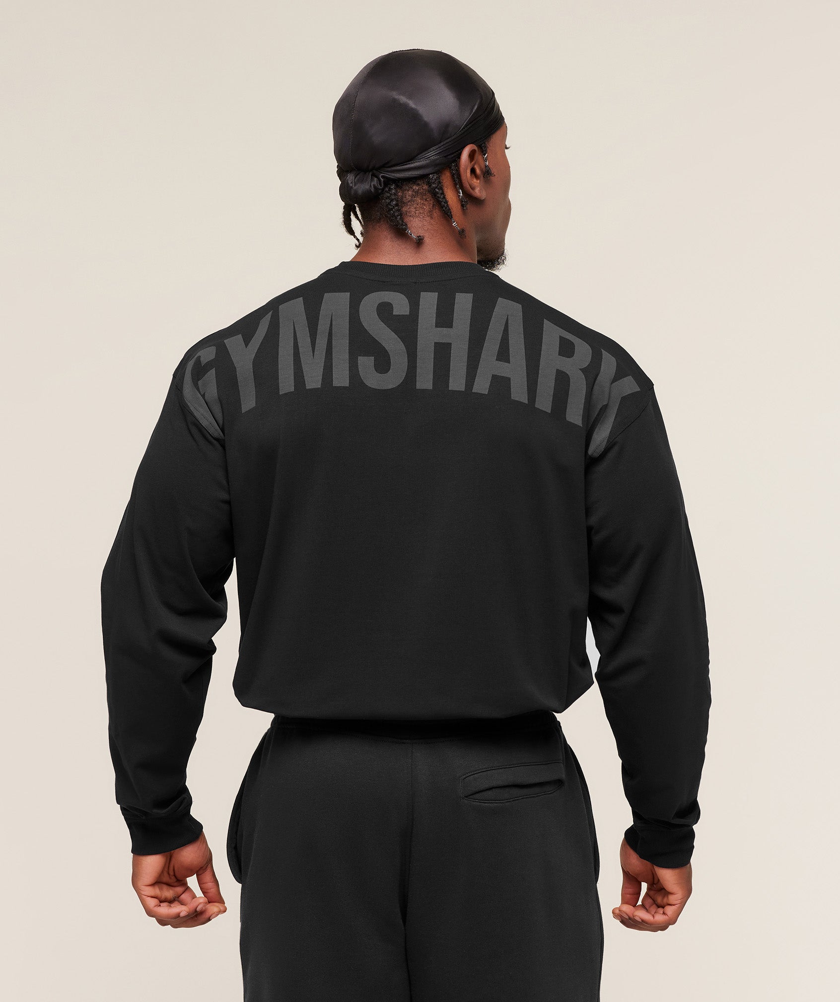 Gymshark Power Long Sleeve T-Shirt Black