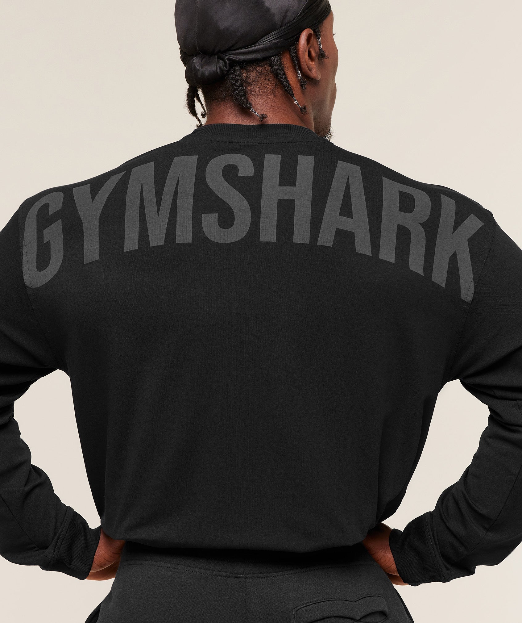 Gymshark Power Long Sleeve T-Shirt Black
