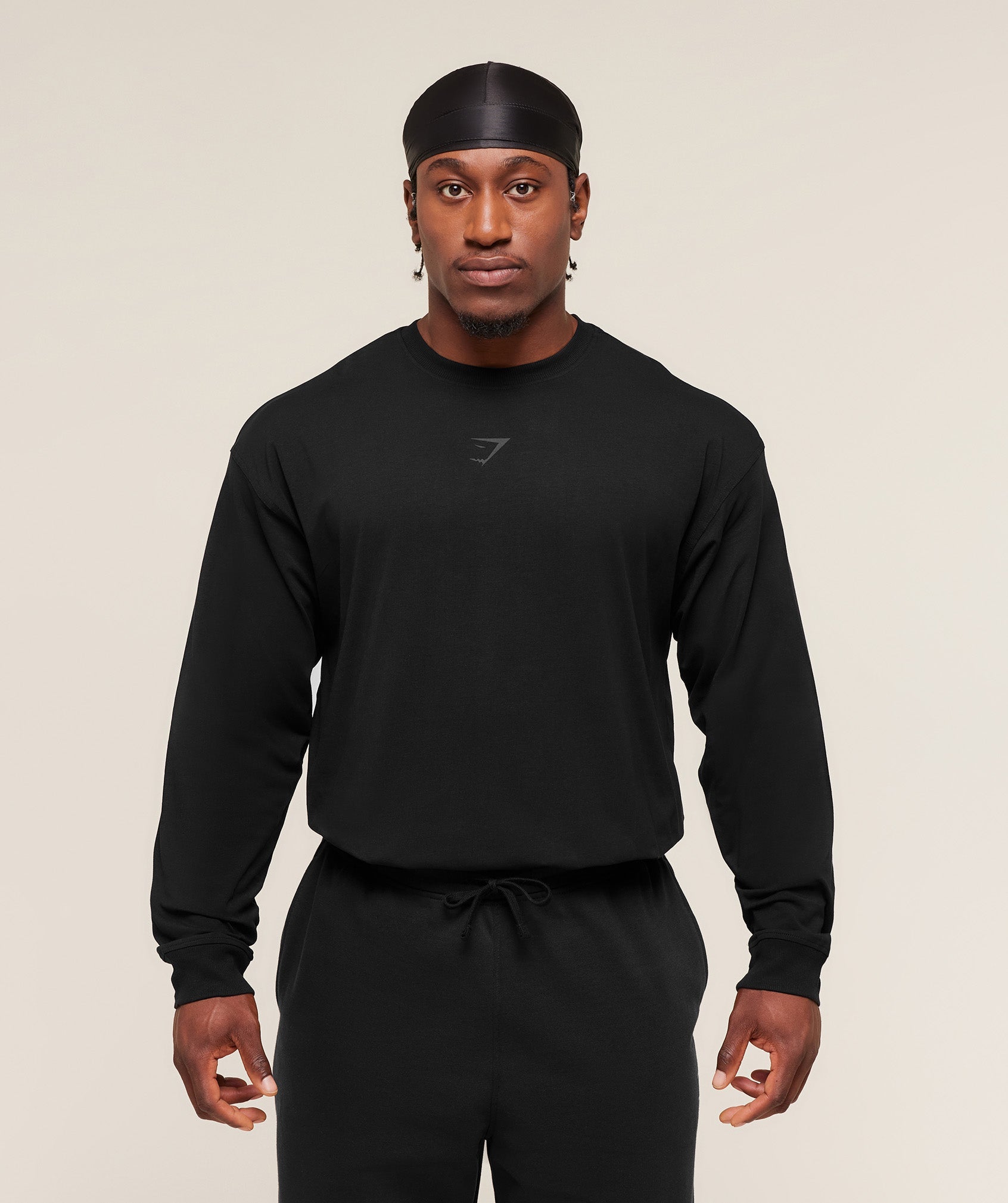 Gymshark Power Long Sleeve T-Shirt Black