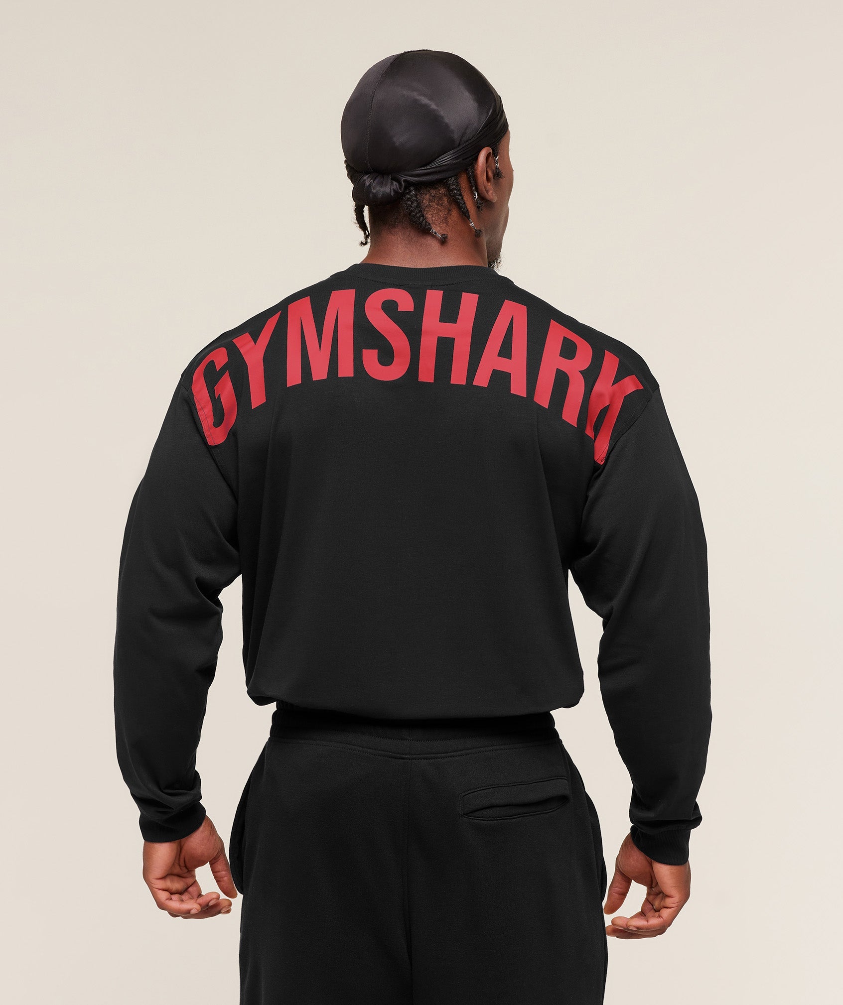 Gymshark Power Long Sleeve T-Shirt Black