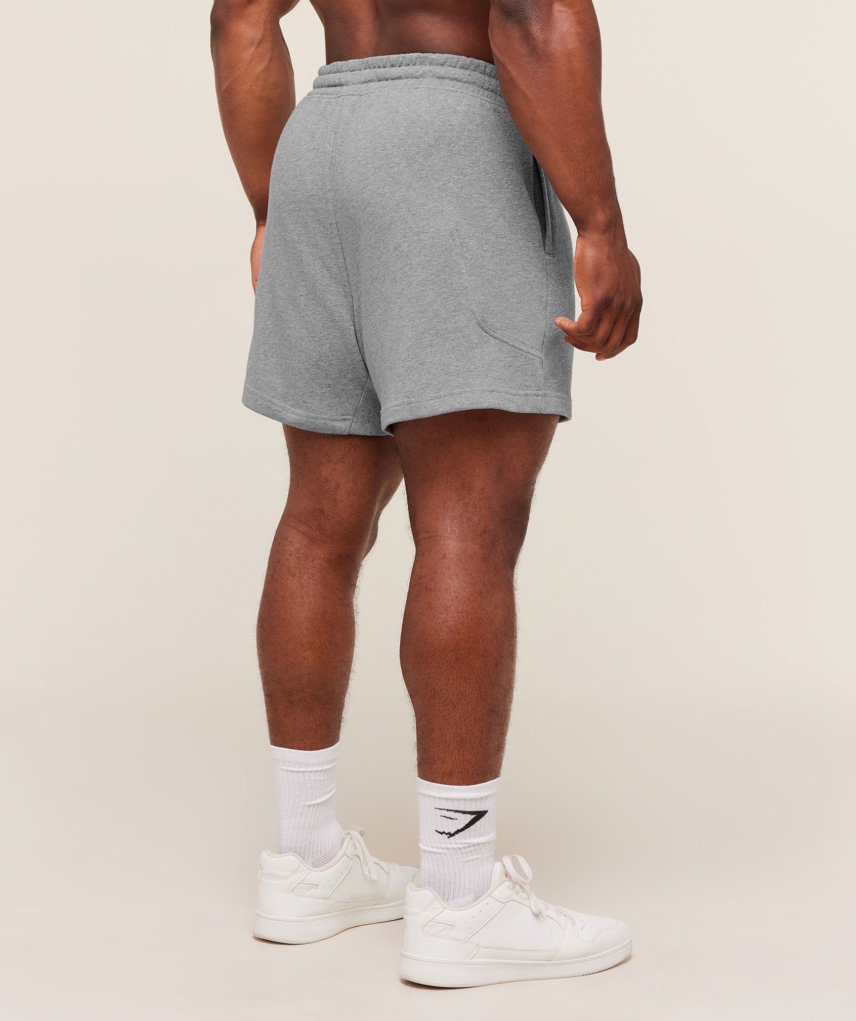 Gymshark Power 5" Shorts Charcoal Core Marl
