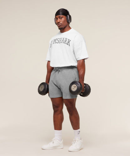 Gymshark Power 5" Shorts Charcoal Core Marl