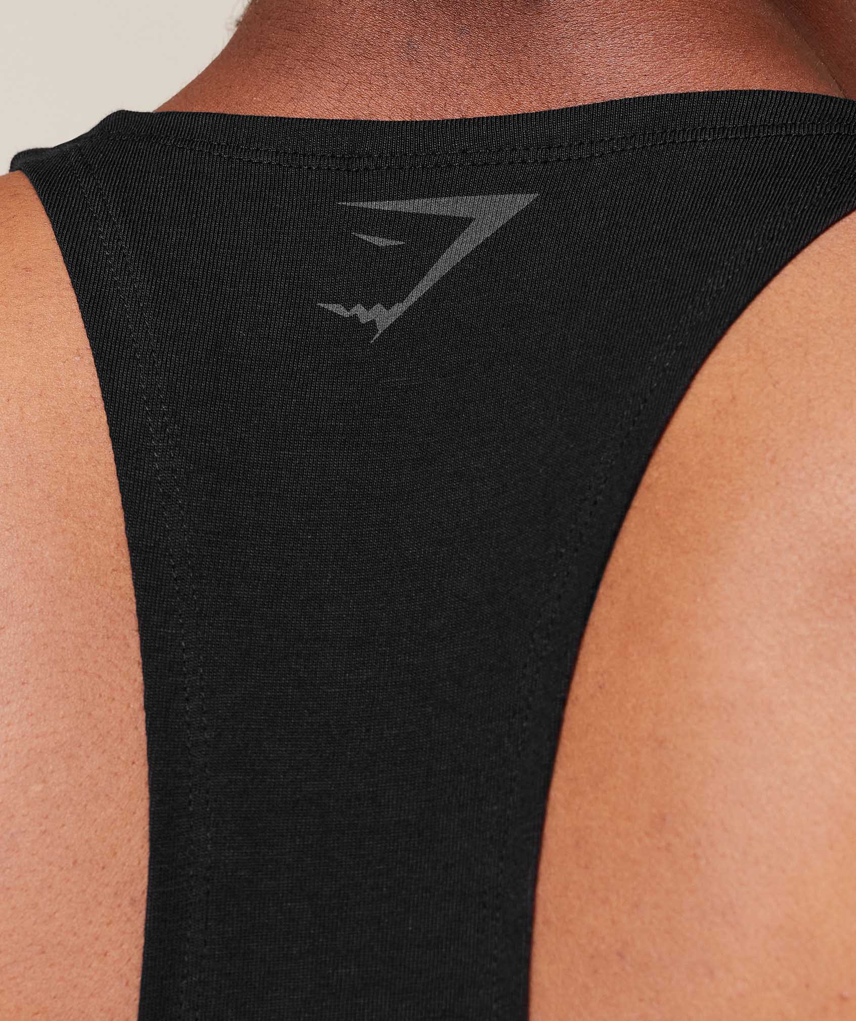 Gymshark Power Stringer Black