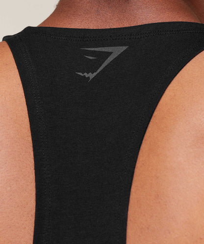 Gymshark Power Stringer Black