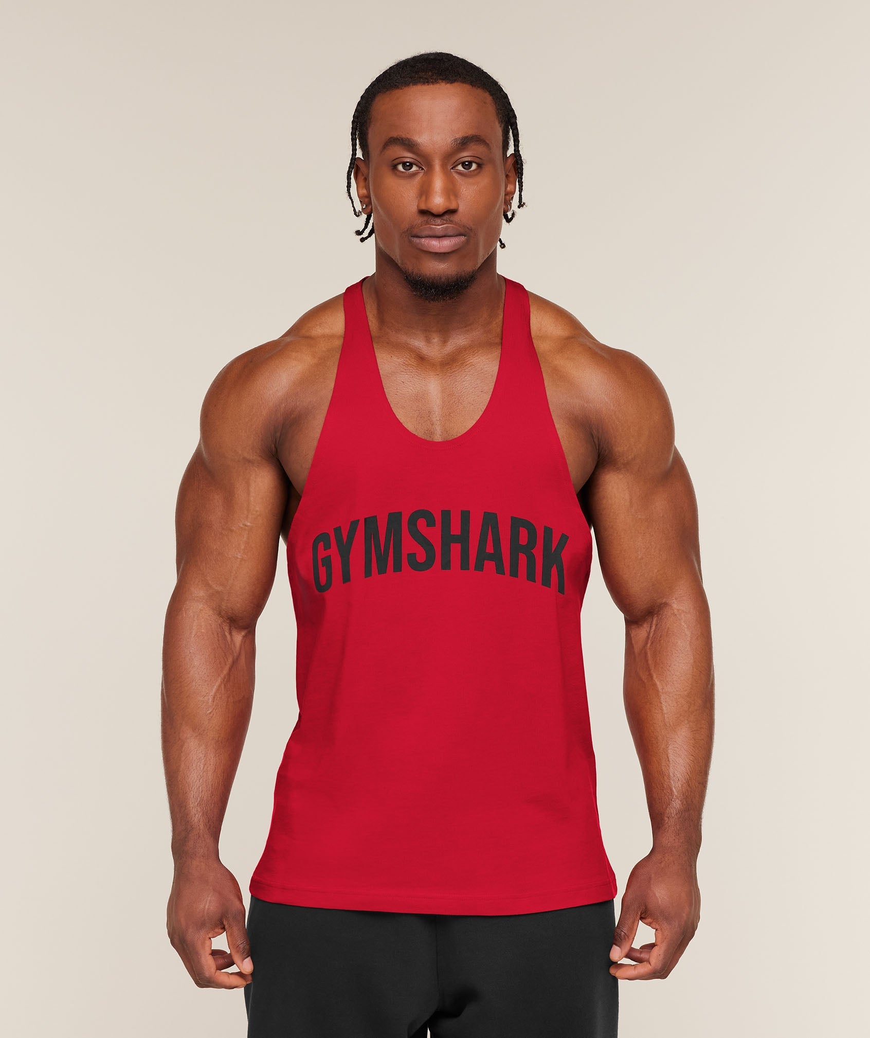 Gymshark Power Stringer Conditioning Red