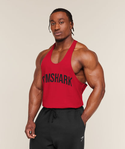Gymshark Power Stringer Conditioning Red