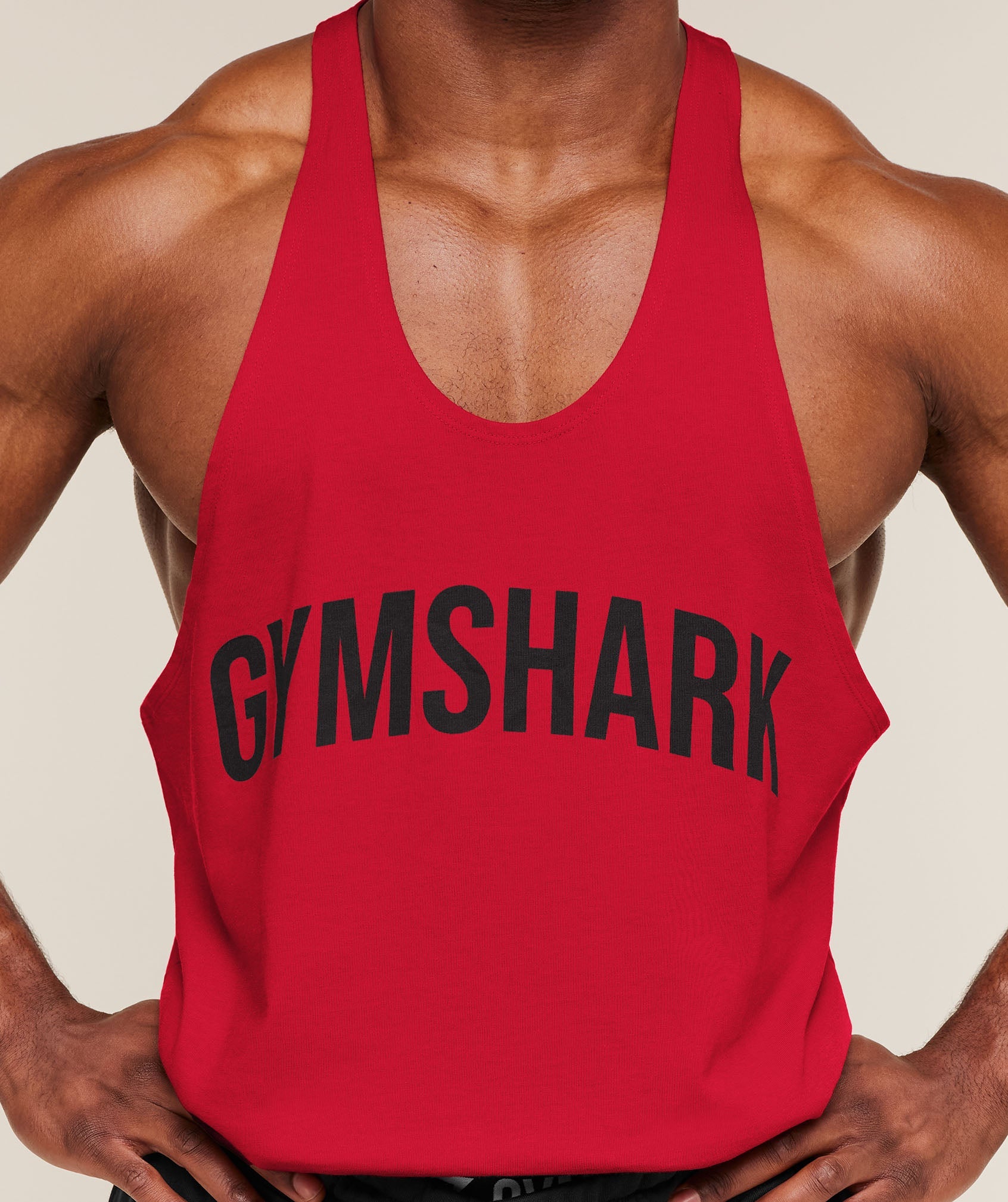 Gymshark Power Stringer Conditioning Red