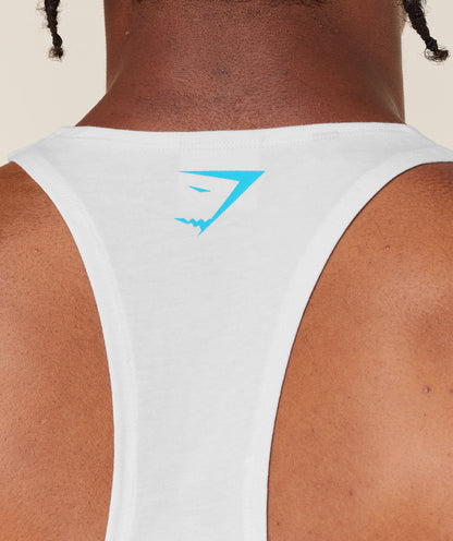 Gymshark Power Stringer Gs White