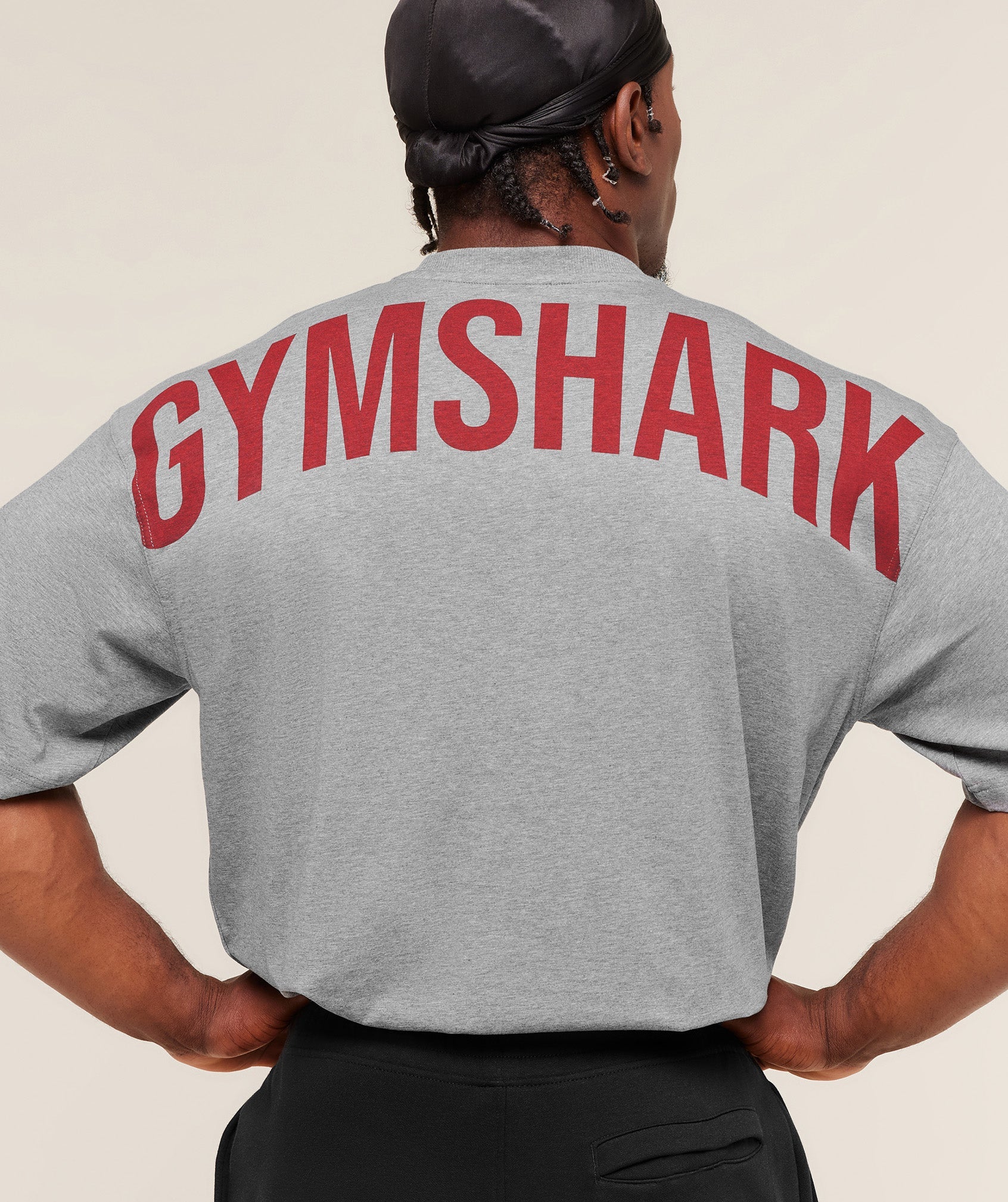 Gymshark Power T-Shirt Charcoal Core Marl