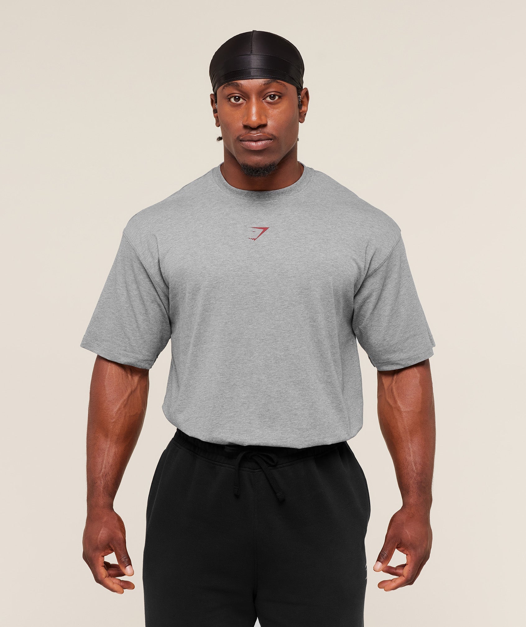 Gymshark Power T-Shirt Charcoal Core Marl