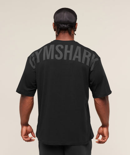 Gymshark Power T-Shirt Black
