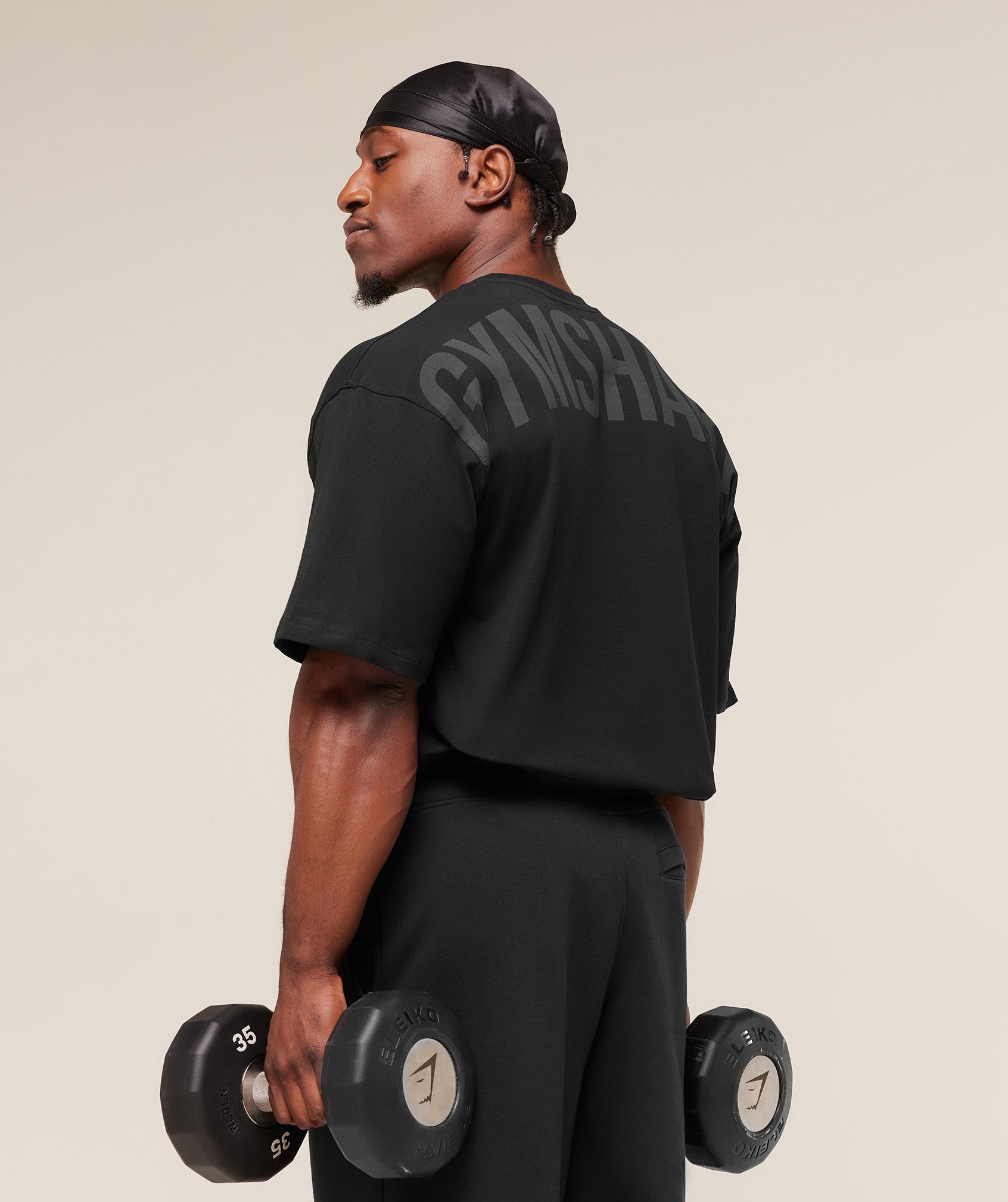 Gymshark Power T-Shirt Black