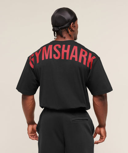Gymshark Power T-Shirt Black