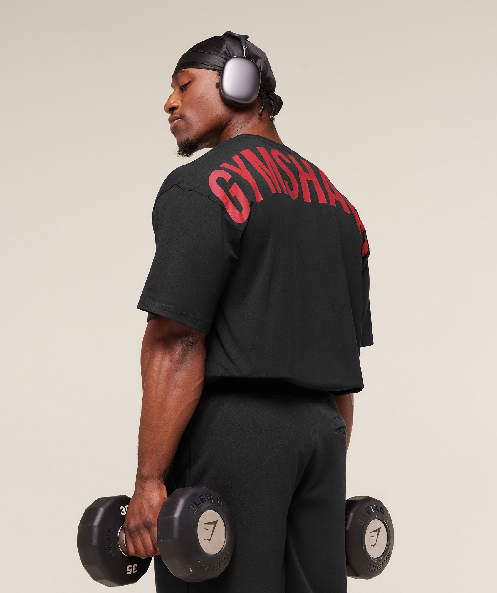 Gymshark Power T-Shirt Black