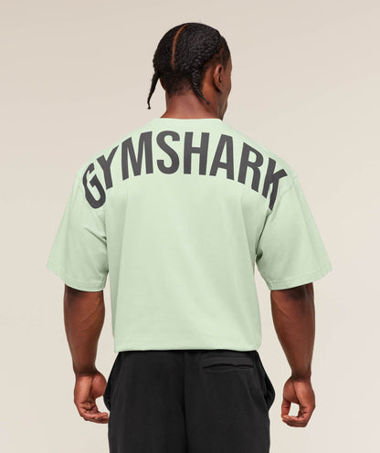 Gymshark Power T-Shirt Clay Green