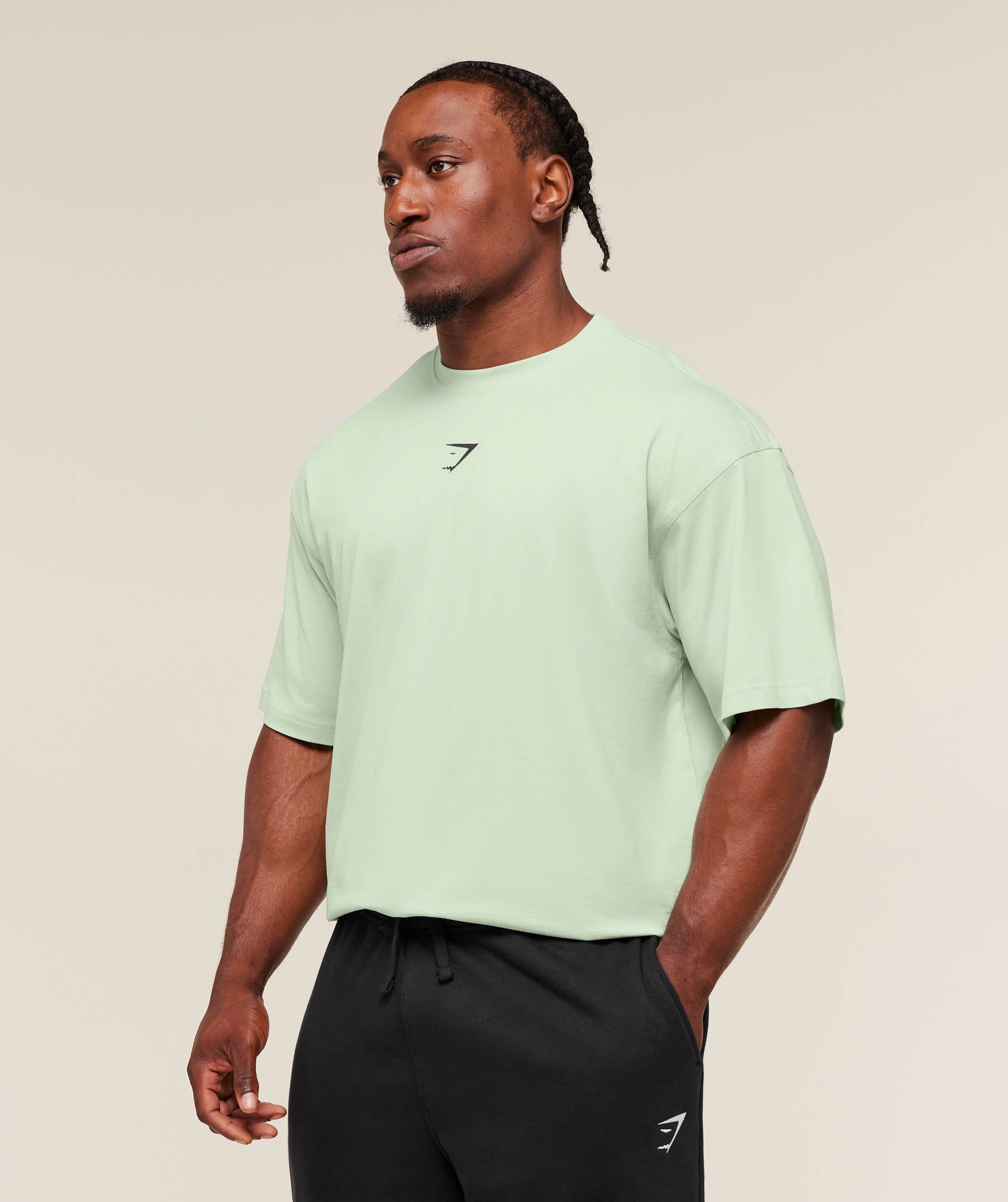 Gymshark Power T-Shirt Clay Green