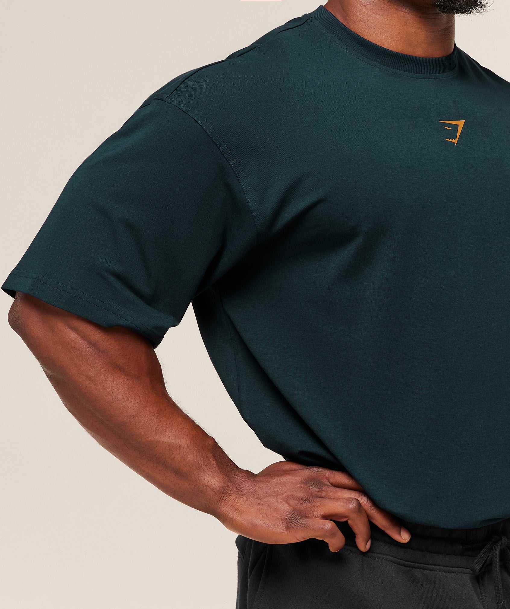 Gymshark Power T-Shirt Deep Petrol Blue