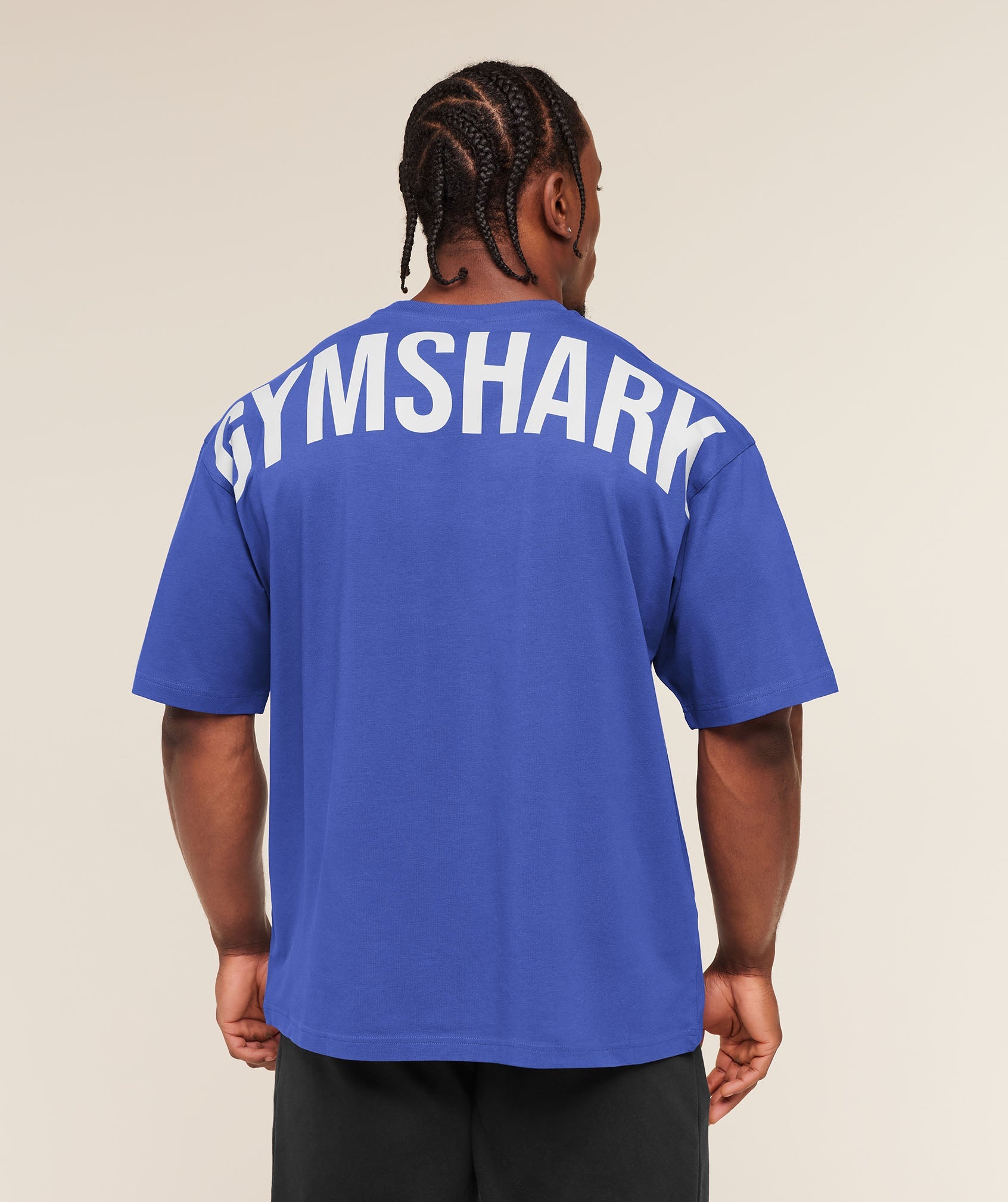Gymshark Power T-Shirt Force Blue