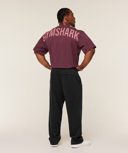 Gymshark Power T-Shirt Gs Impact Burgundy