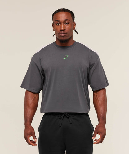 Gymshark Power T-Shirt Onyx Grey