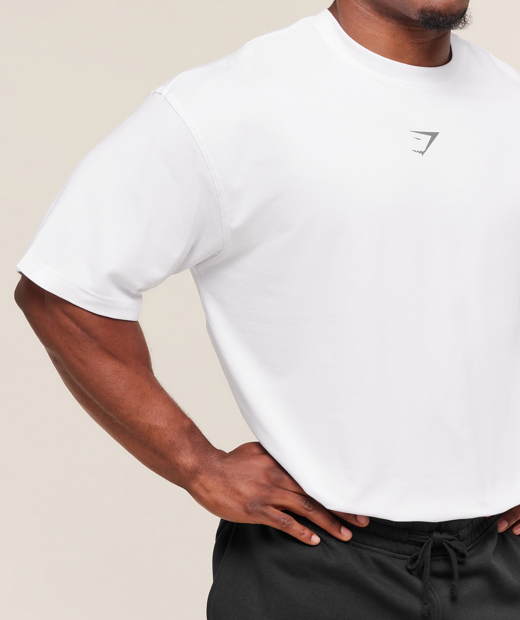 Gymshark Power T-Shirt White