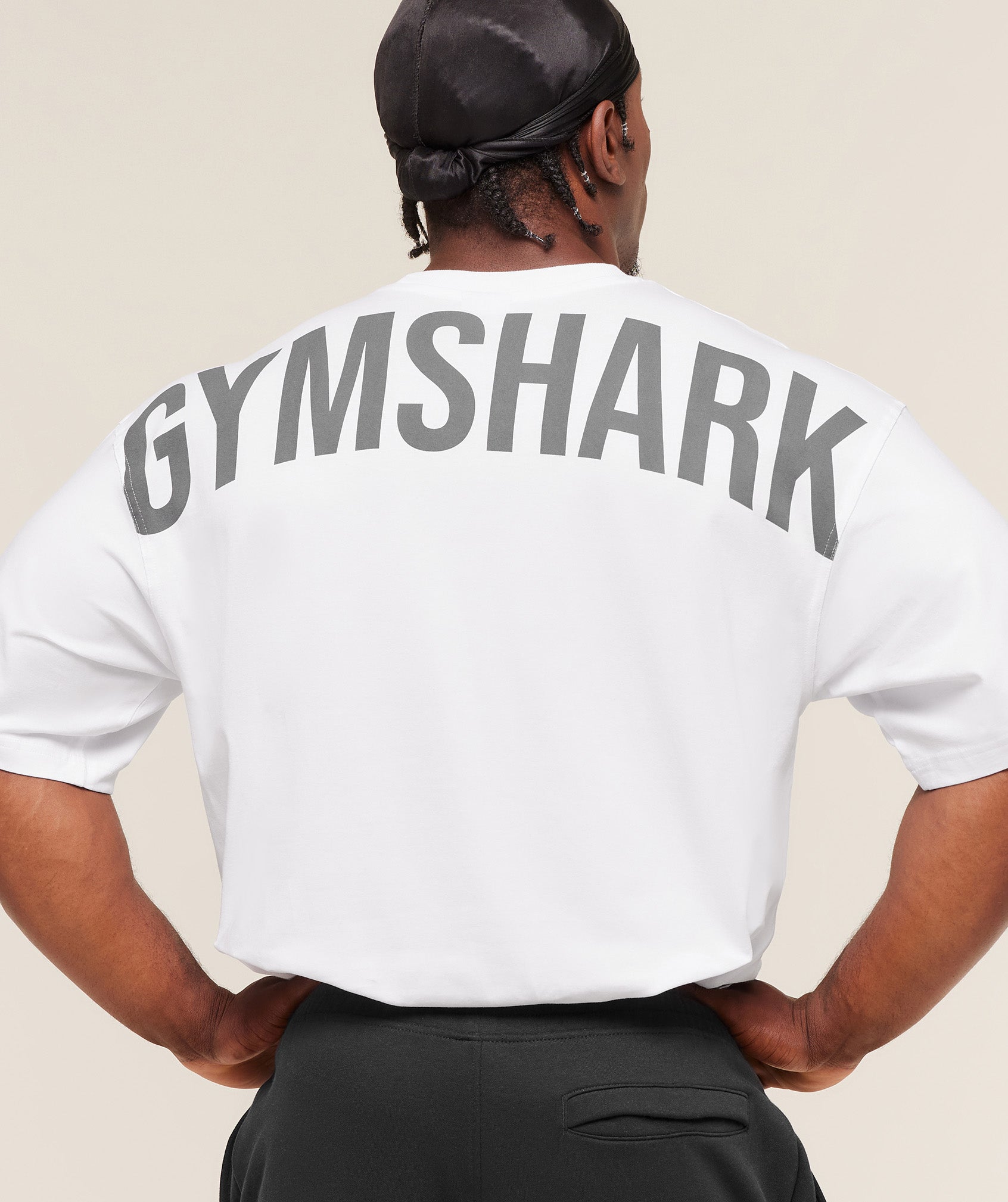 Gymshark Power T-Shirt White