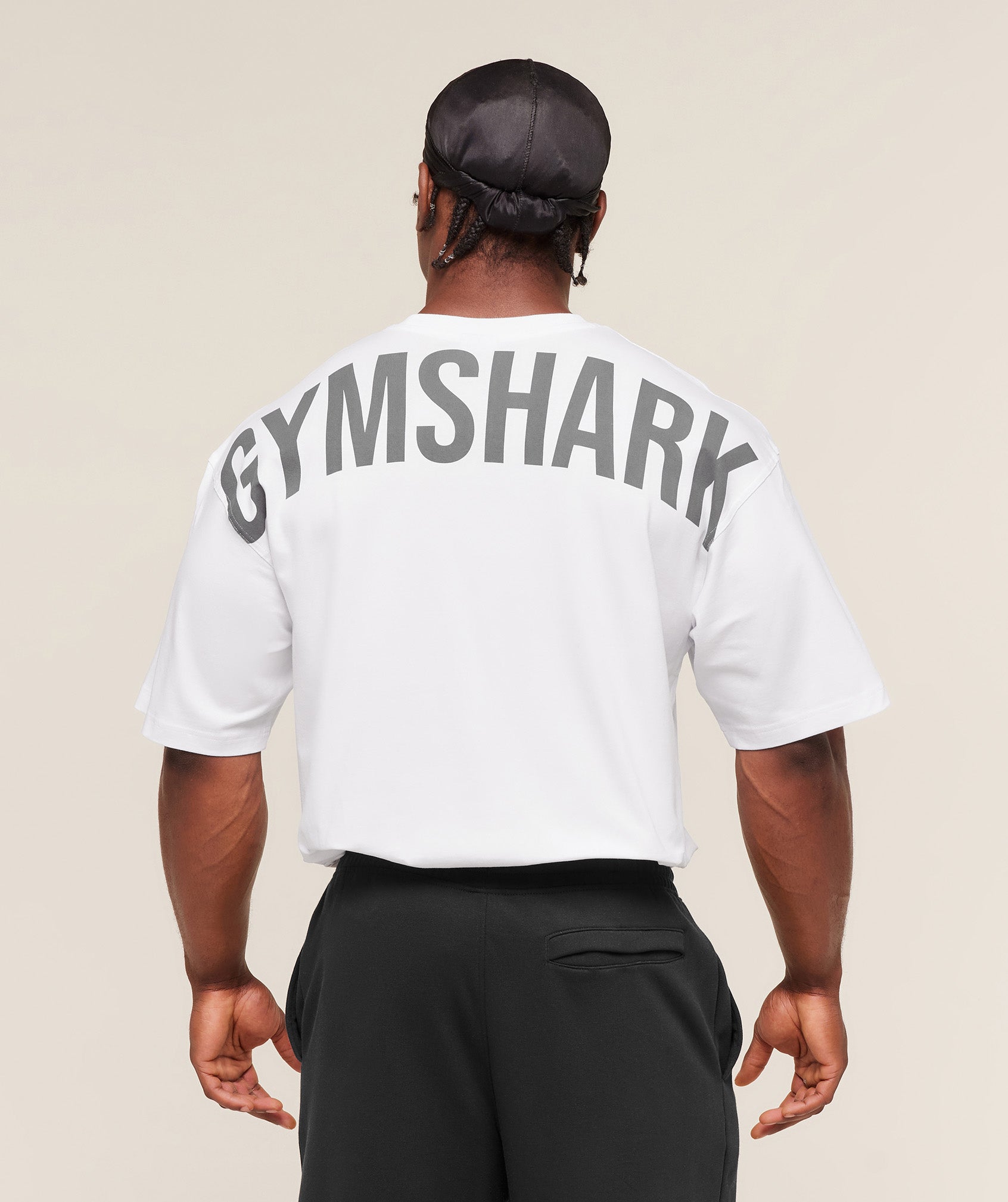 Gymshark Power T-Shirt White