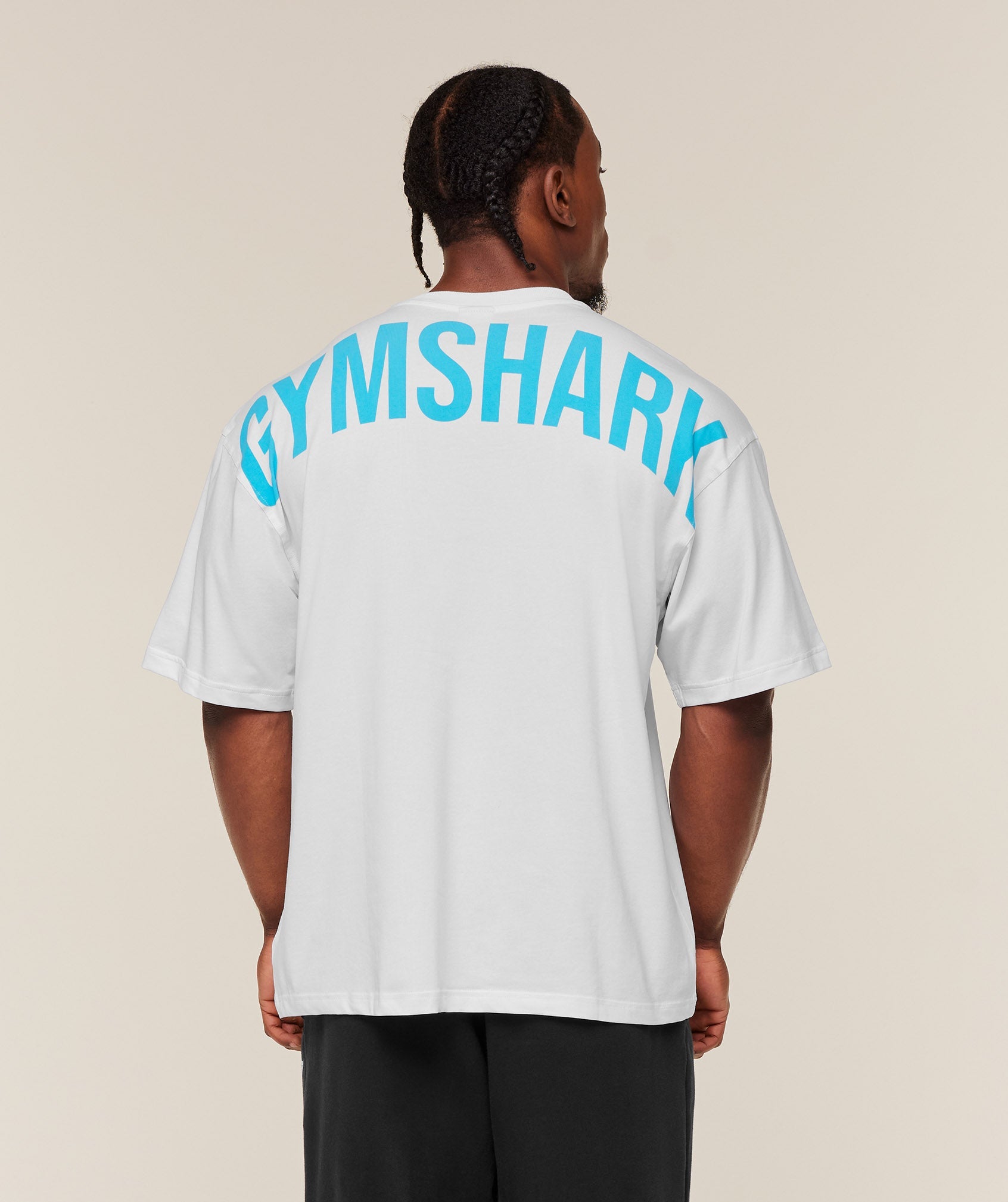 Gymshark Power T-Shirt Gs White