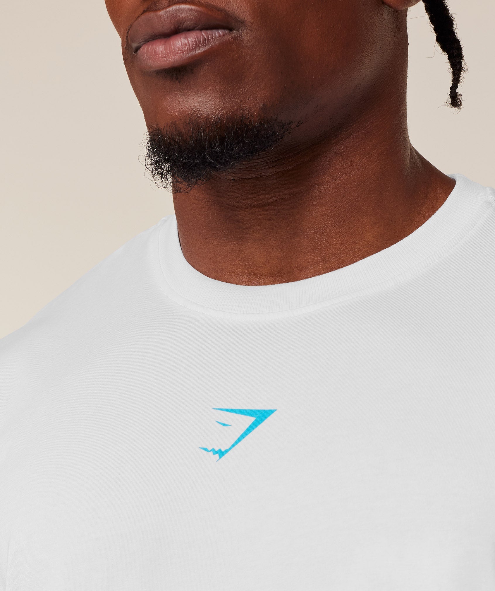 Gymshark Power T-Shirt Gs White