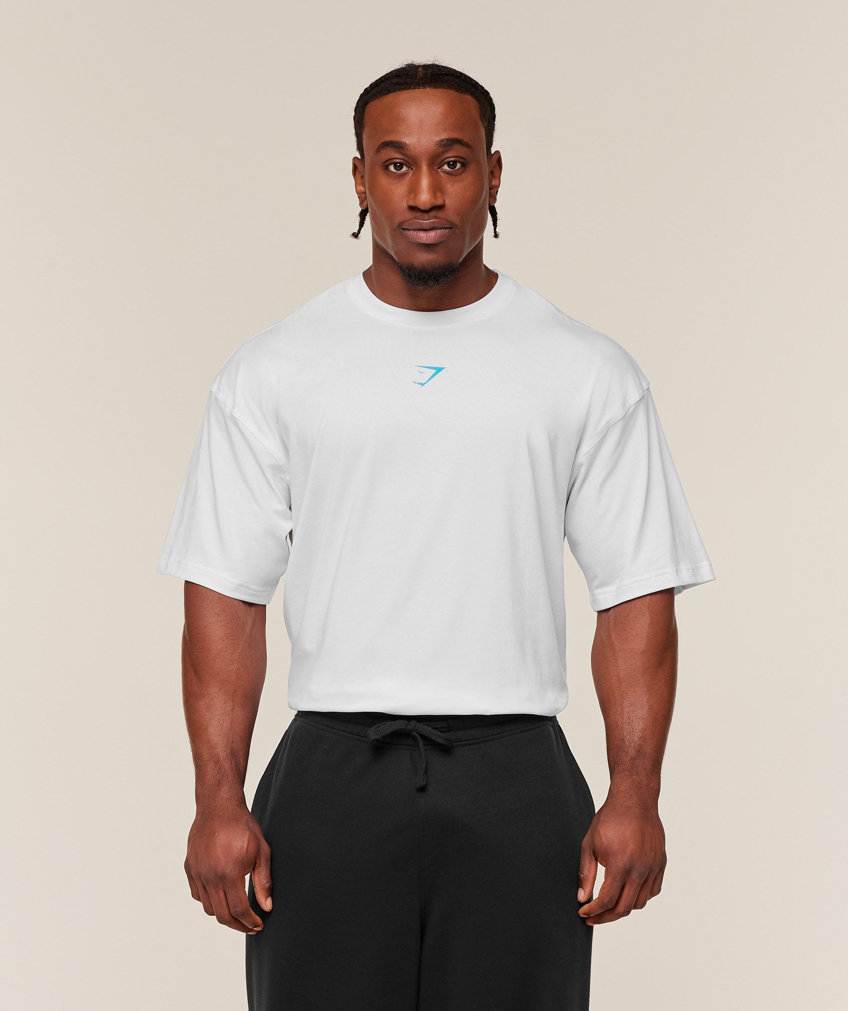 Gymshark Power T-Shirt Gs White