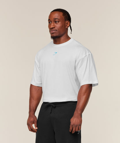 Gymshark Power T-Shirt Gs White