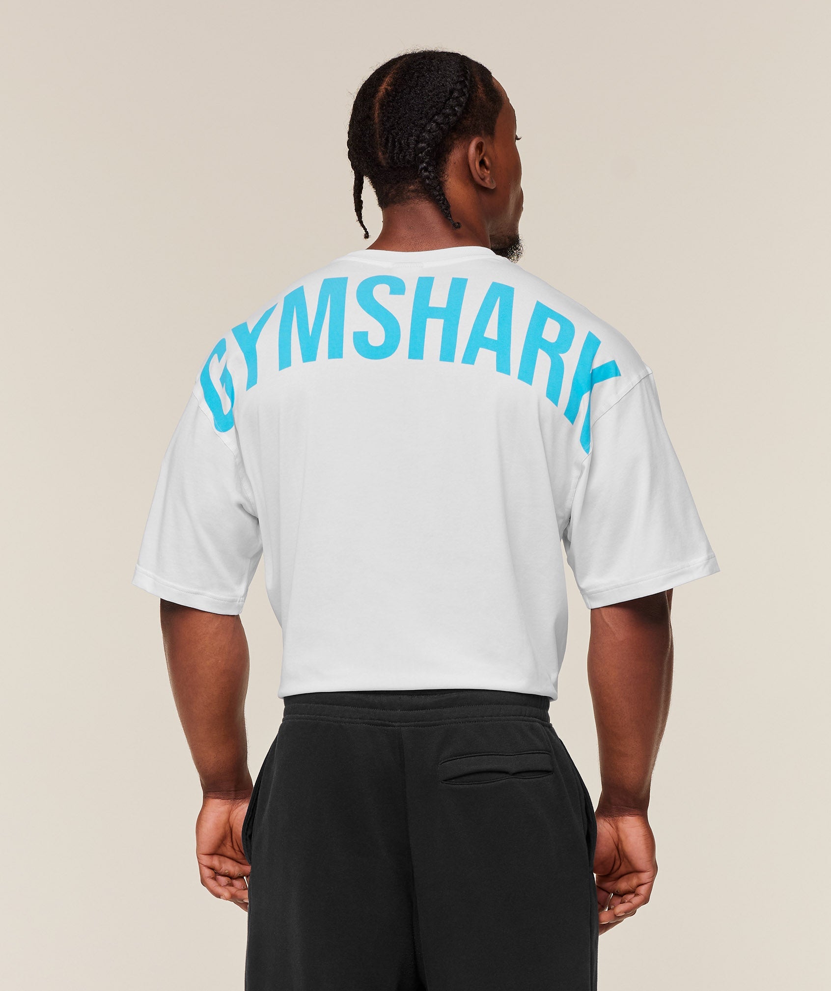 Gymshark Power T-Shirt Gs White