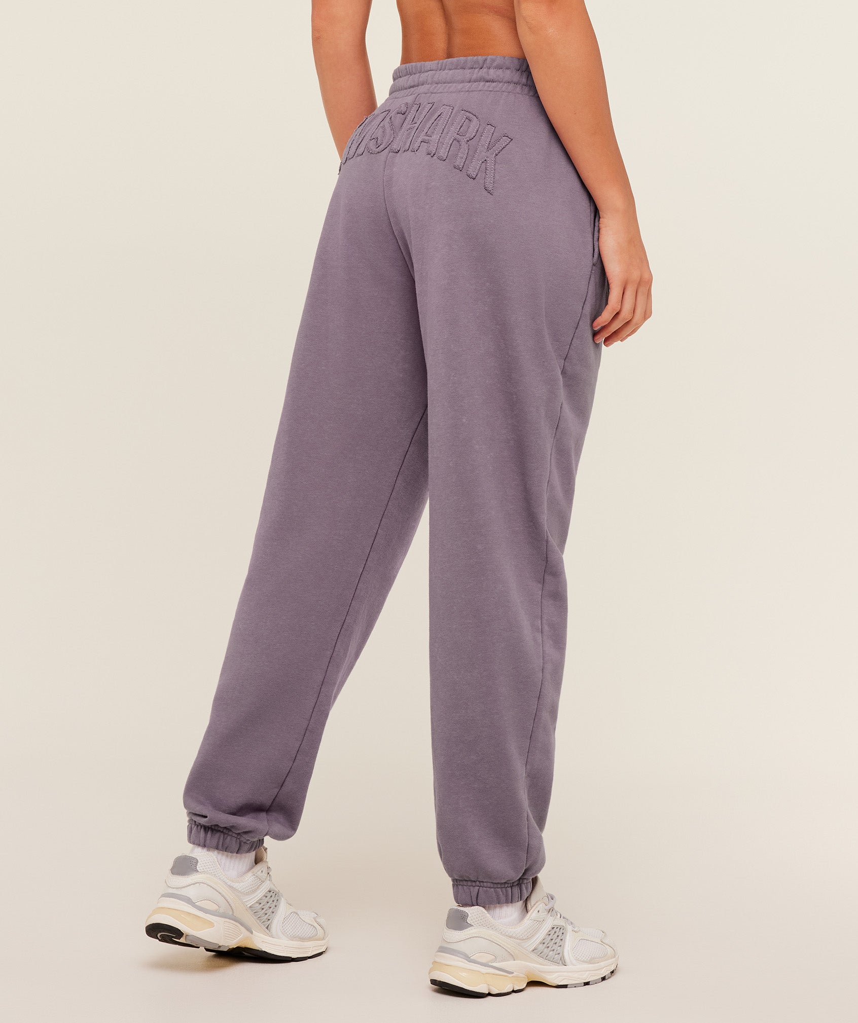 Women's Gymshark Power Washed Cuff Joggers Dusk Purple